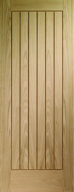 XL Suffolk Unfinished Oak Internal Door 